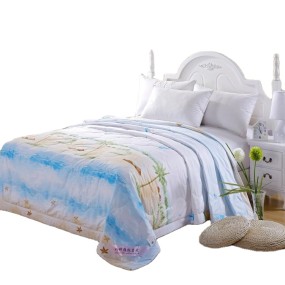 Super Soft Bamboo Summer Quilt Bamboo Fiber Filled Comforter/Quilt/ Duvet