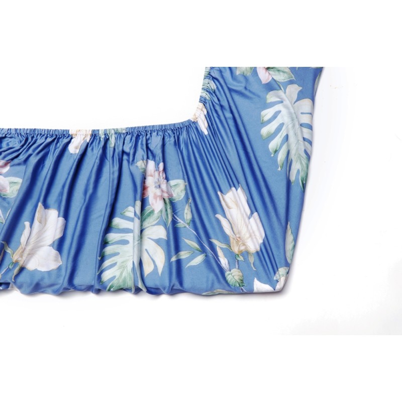 Customized Reactive Printing 100%Bamboo Crib Fitted Sheet Bed Fabric Crib Sheet Cover Bamboo Fitted Crib Sheets