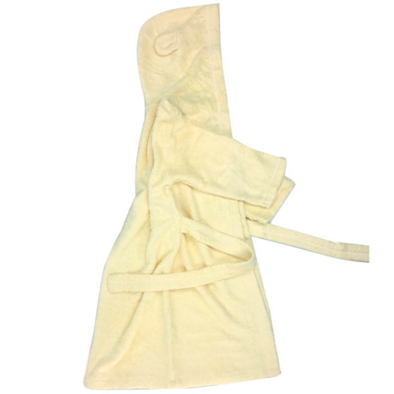 Premium Organic Bamboo Bath Robe for Kids Soft Toddler Robe with Animal Hood for Boys and Girls