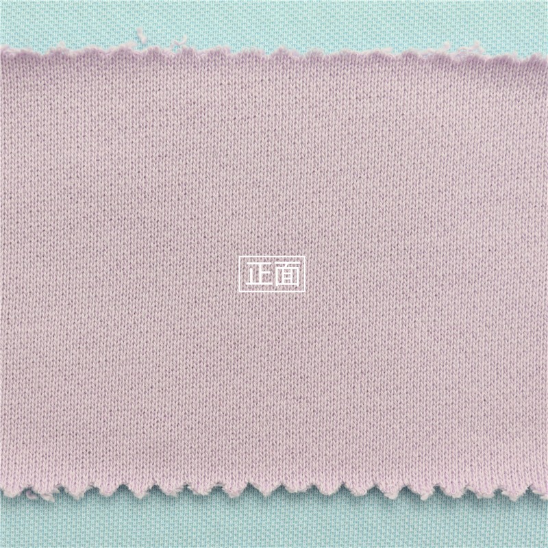 100% Organic Cotton French Terry 420gsm NE40 Double Yarn Weaving Back Double Stranded Looped Fabric for Casual Wear Sportswear