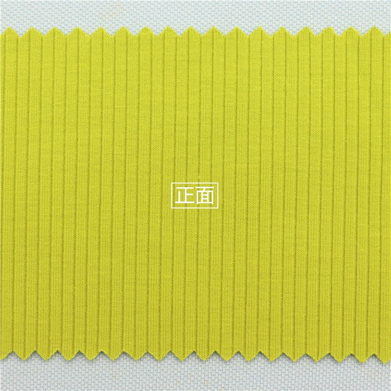 High Quality 66%Bamboo26%cotton 8%Spandex 300GSM Bamboo Fabric 4x2 Rib Stretchy Vest Material  Fabric for Tshirt and Loungewear