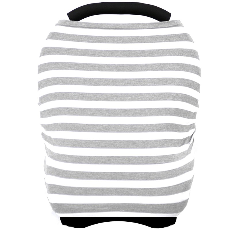 95% Organic Bamboo 5% Spandex Jersey Nursing Cover Baby Car Seat Cover Baby Carrier Breastfeeding Nursing Cover