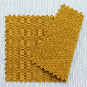 Best Selling 270gsm Interlock Thick Fabric 90% Organic Cotton 10% Nylon Long Sleeve for Girls Breathable Fashion Trousers