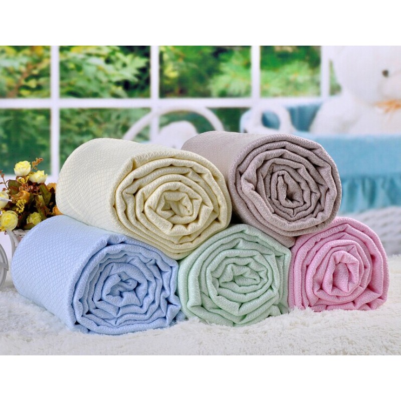 High Quality Bamboo Blanket 100%Organic Bamboo Baby Blanket Super Soft Feeling Woven Blanket