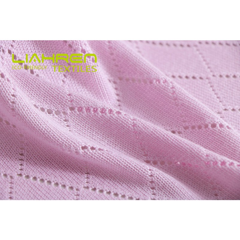 100% Bamboo Soft Light Weight Summer Cool Feeling Baby and Adult Bamboo Knitted Blanket