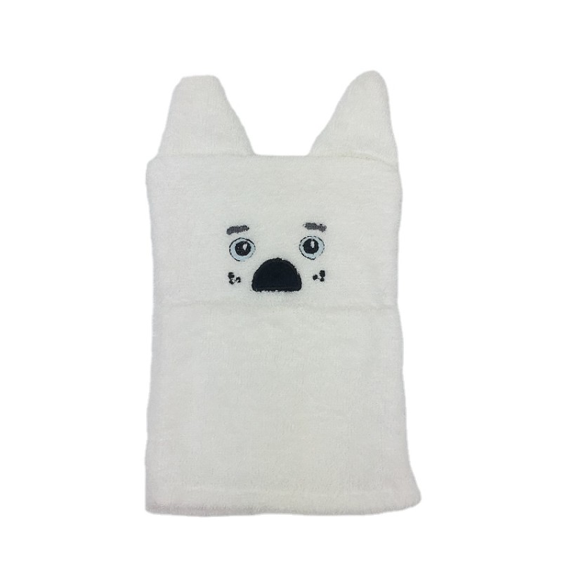 Hot Selling Baby Bath Products Protect Sensitive Baby Skin Bath Mitten Bamboo Fiber Baby Bath Mitts