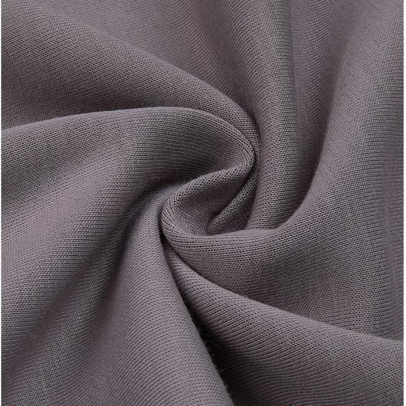 In Stock 44%Bamboo/49%Recycle Polyester /7%Spandex 300GSM Soft Bamboo Interlock Fabric for Sportswear Fabric