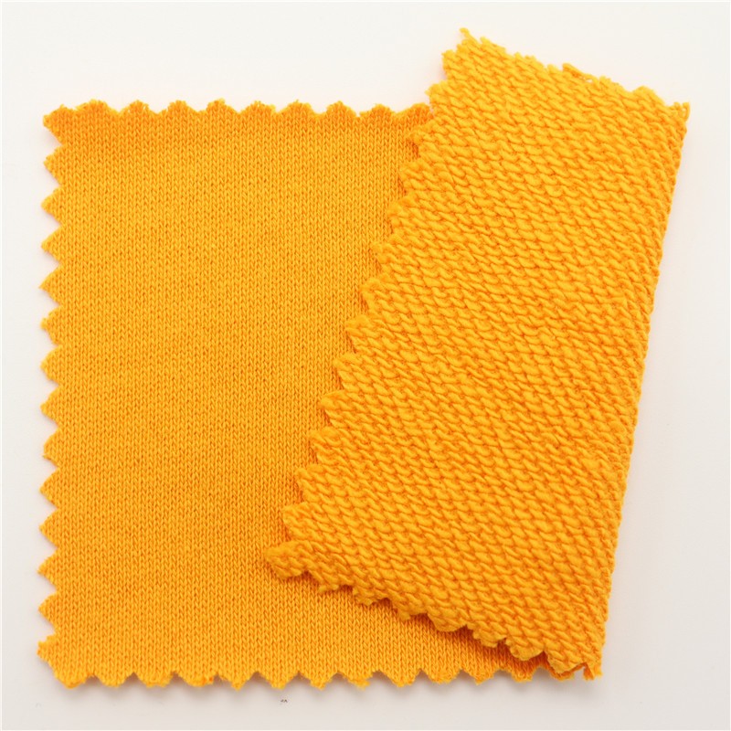 Premium 100% Organic Cotton French Terry Fabric 320GSM for Soft and Comfortable Hoodies and Sweatshirts