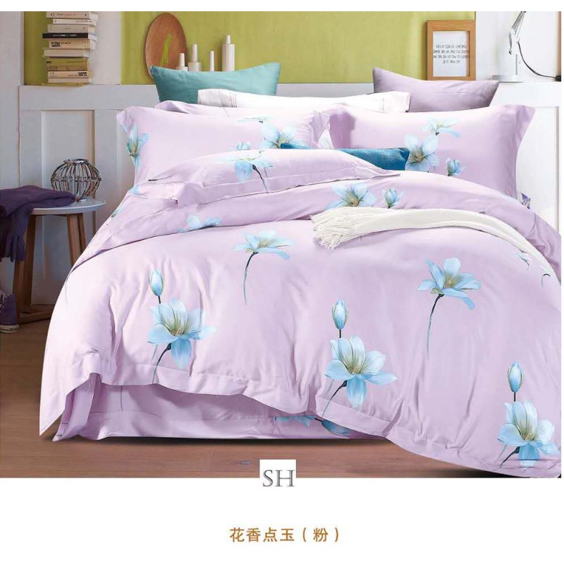 Factory OEM Hot Sale Luxury Natural Soft 100% Organic Bamboo Bedding Set 4 Piece Bamboo Bed Sheets