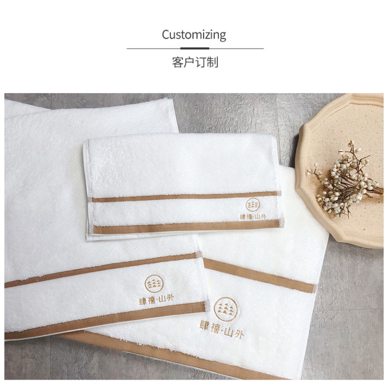 Luxury 100% Cotton Bath Sheets Extra Large Highly Absorbent Plain White Towel for Adults-80*160cm for Hotels