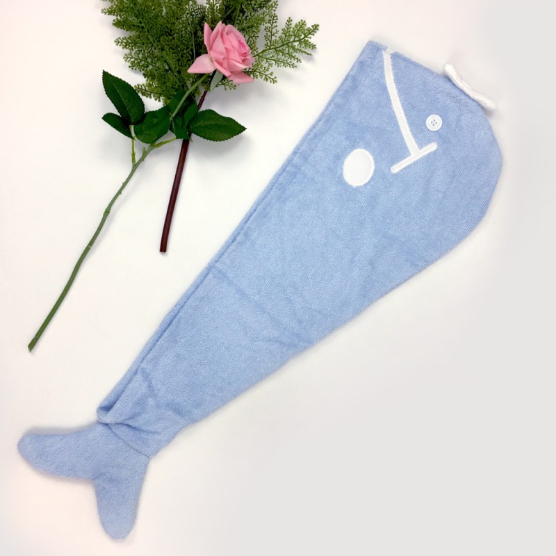 Fashion Bamboo Fiber Quick Dry Girl Hair Turban Wrap Towel for Hair Salon Towel Cap