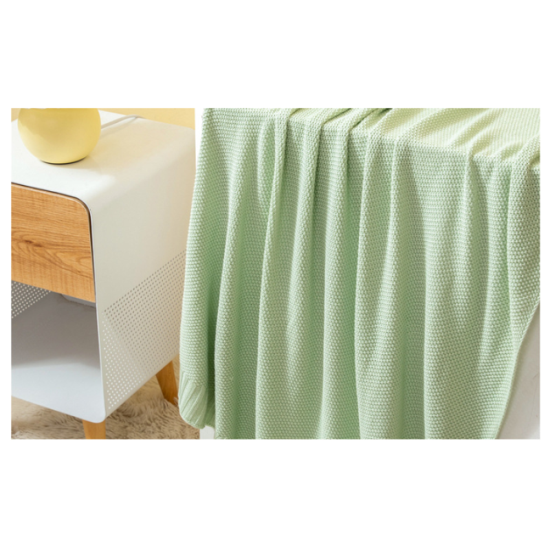 High Quality Knitted Blanket Factory Babies Bedding Bamboo Baby Blanket 80*100cm 100%Bamboo Super Soft Knit Baby Blankets