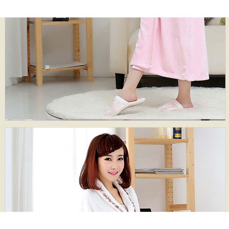 Super Soft Absorbent High Quality Luxury Custom Logo Women Bath Robe Hotel Premium Double Terry Hooded Bathrobe