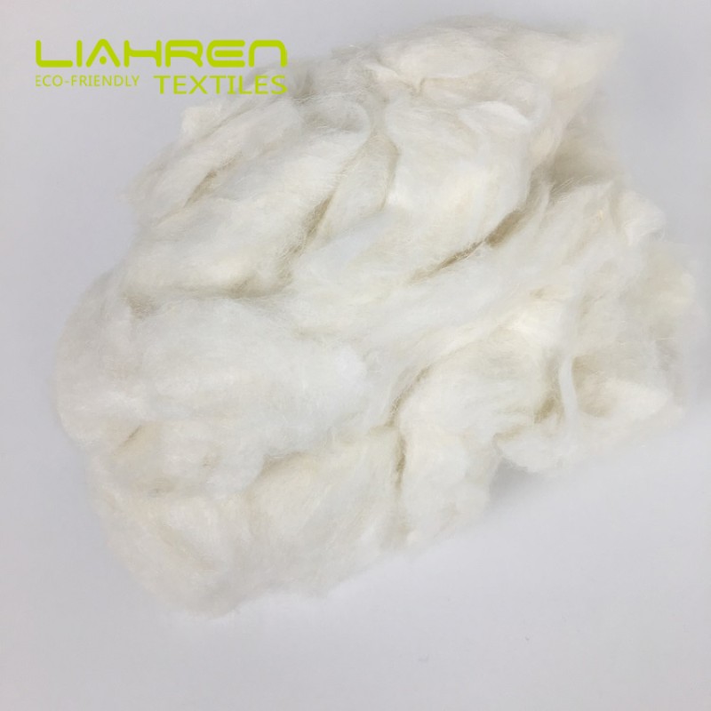 100% Hemp Fiber Semi-bleached White Hemp Fiber Top Sliver Combed Hemp Fiber