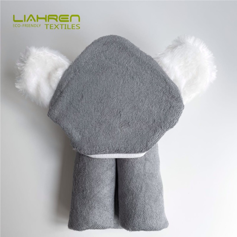 High Quality Organic Bamboo Baby Bath Towels 90*90cm Babies Towel With Hood Extra Soft Thick Newborn Hooded Baby Towels
