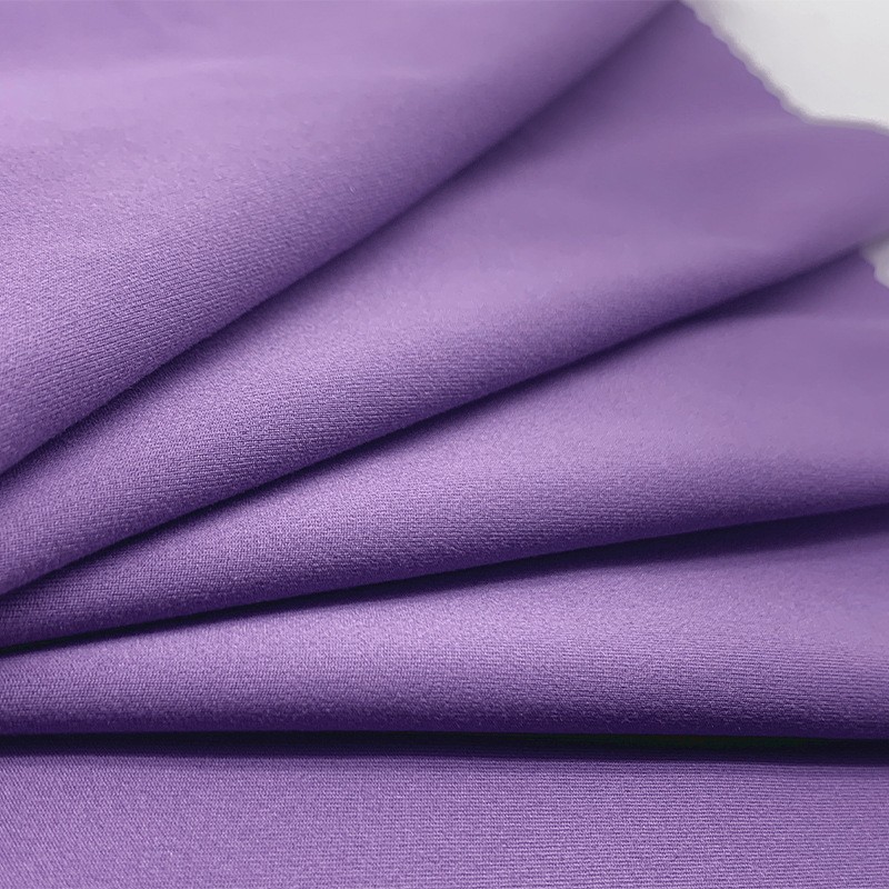 In Stock 78%Recycle Polyester 22%Spandex 4Way High Stretch Interlock Fabric One Side Light Brushed 250gsm Sportswear Yoga Fabric