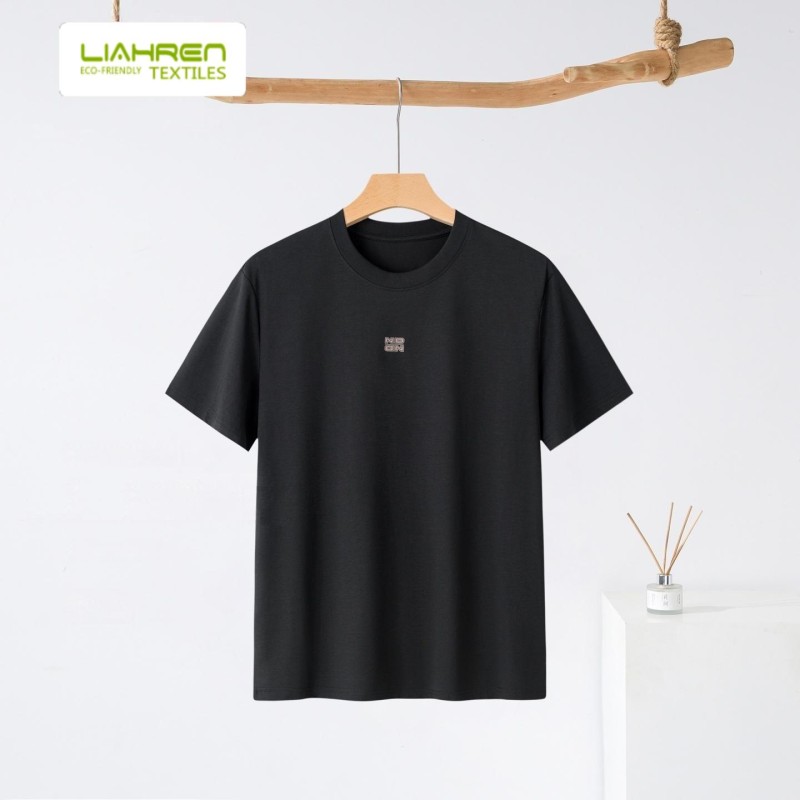 New Products Super Soft Bamboo Cotton Polyester Organic Bamboo Men T Shirt O-Neck Men T Shirt