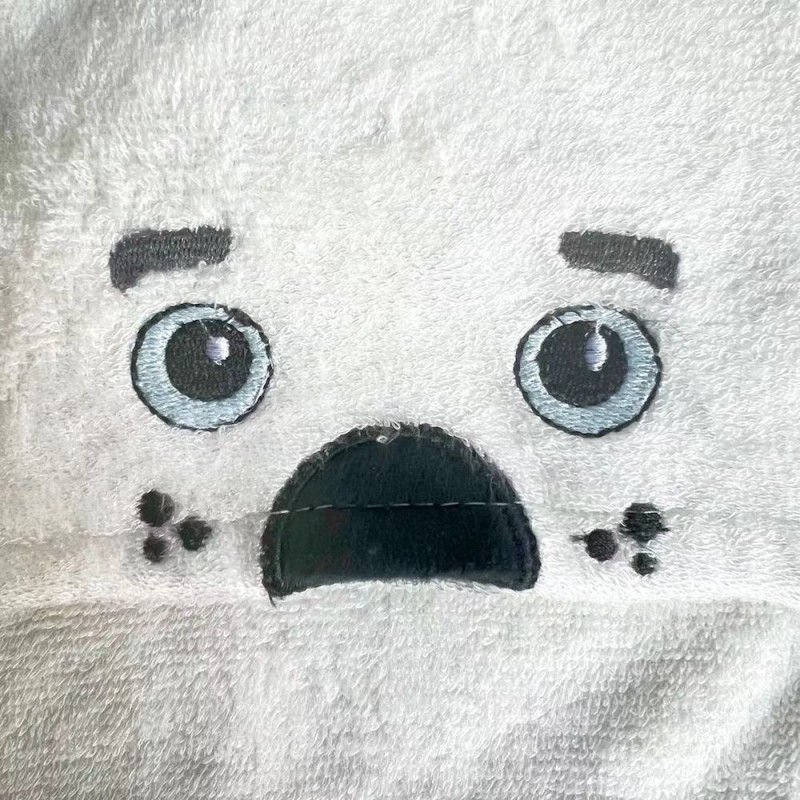 Small Amount in Stock Supply 50% off Special Offer Price Soft Bamboo Bath Towel Dog Design for Infant Bamboo Hooded Towels