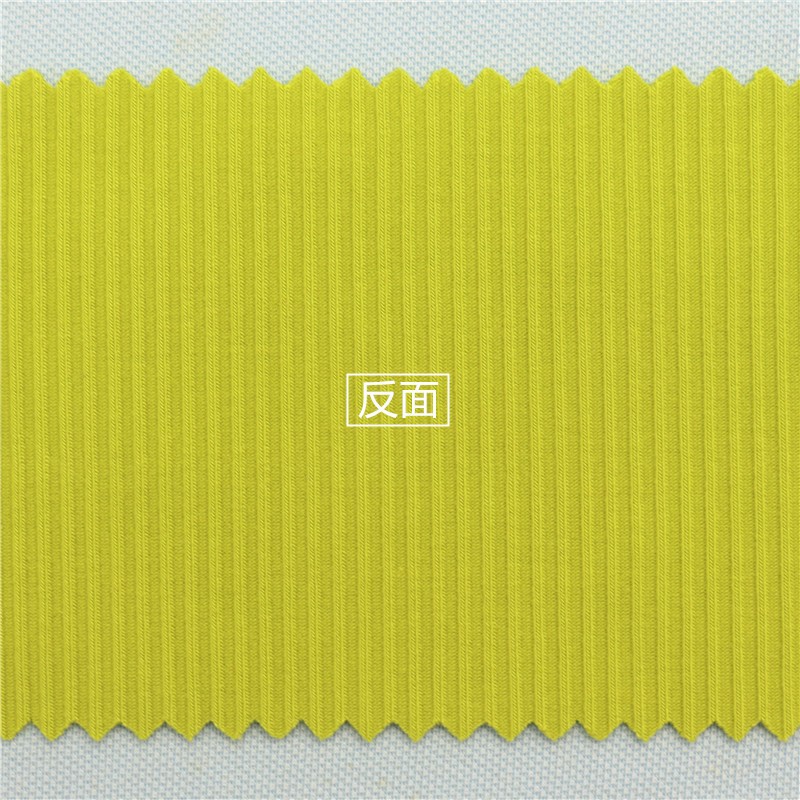 High Quality 66%Bamboo26%cotton 8%Spandex 300GSM Bamboo Fabric 4x2 Rib Stretchy Vest Material  Fabric for Tshirt and Loungewear