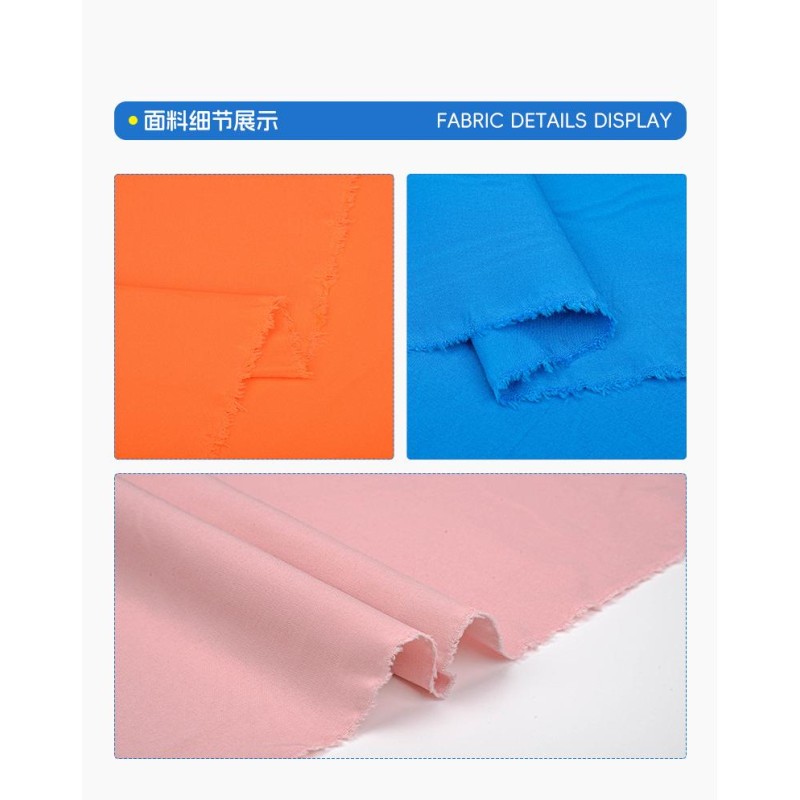 95%recycle Polyester 5%spandex 135GSM 4 Way Stretched Plain Fabric for Casual Suits Skirts Pants