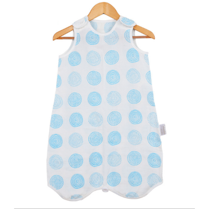 Wholesale High Quality Bamboo Cotton Muslin Baby Sleeping Bag Soft Baby Sleeping Sack