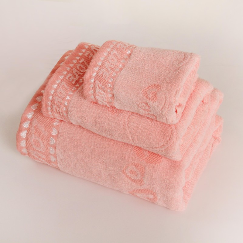 New Product in Stock High Quality Soft Bamboo Cotton Bath Towel Set Organic Bamboo Plain Adults Love Design Bath Towel Set
