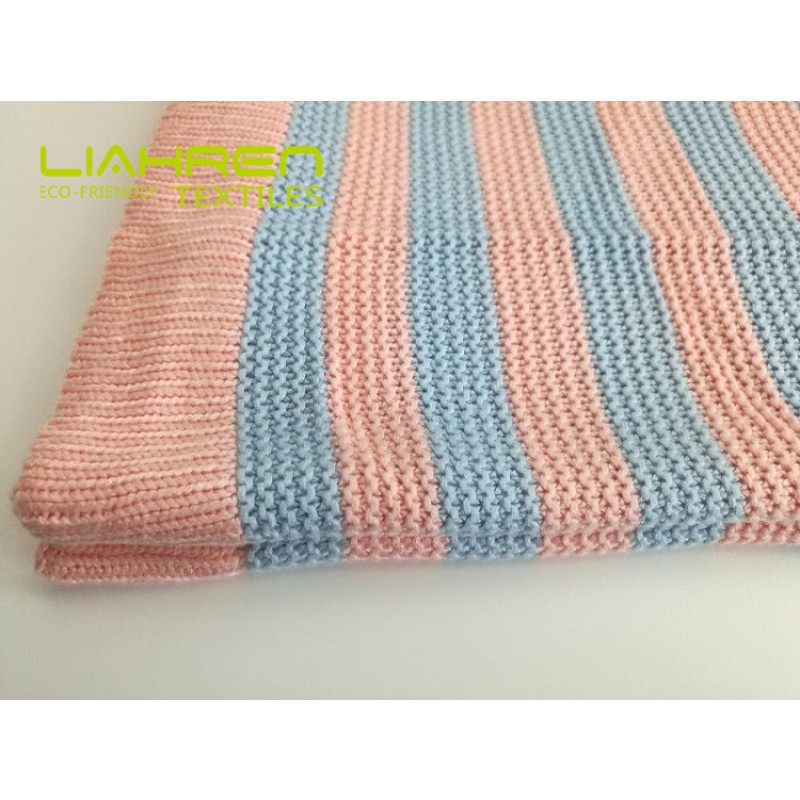 High Quality Wholesale 80*100cm  Super Soft Bamboo Blanket Custom Blanket Bamboo Knit Blanket for Baby Kids