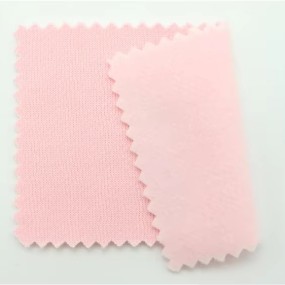 High Quality 43% Organic Cotton 57%Recycle Polyester Fleece 380gsm Soft Warm Thick Jacket Hoodie Fabric Knit Fleece Fabric