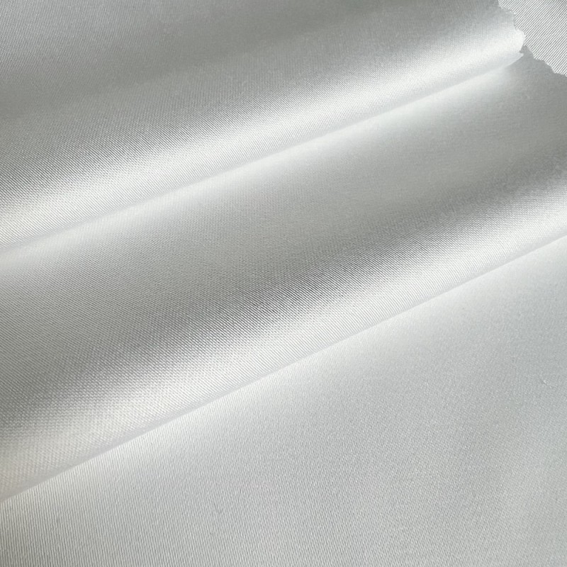 100% Bamboo Satin Silk 500T 165GSM Width 300CM for Luxury Bedding Sheet and Fashion Garment
