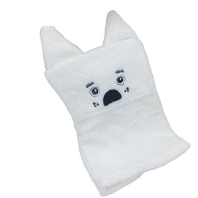 Hot Selling Baby Bath Products Protect Sensitive Baby Skin Bath Mitten Bamboo Fiber Baby Bath Mitts