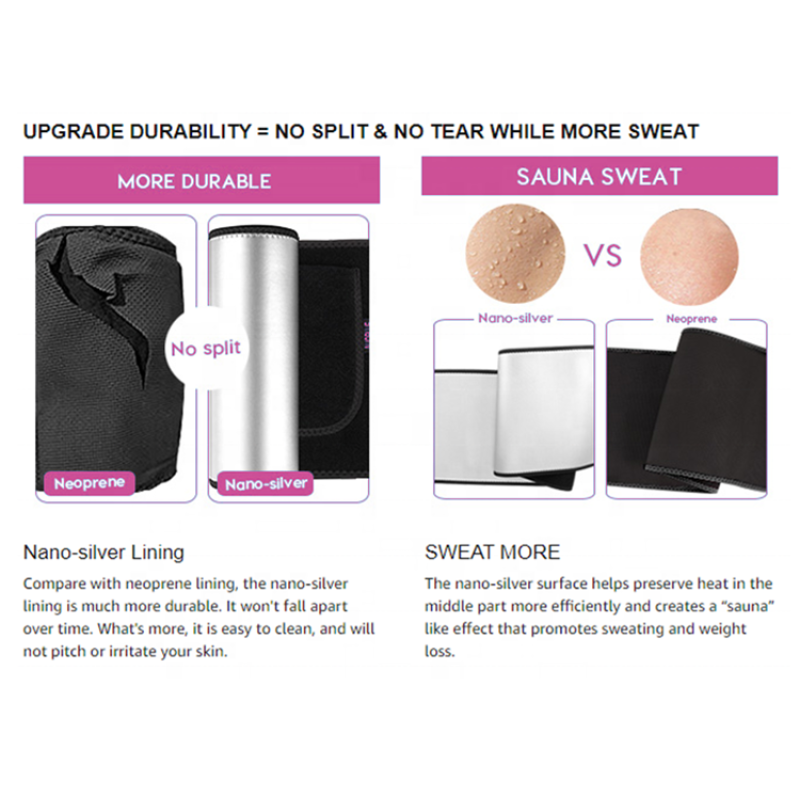 Waist Trainer Manufacturer - Silver Ion Sport Slim Tummy