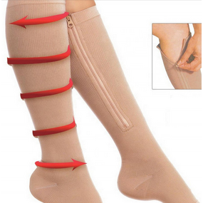 Compression Socks Supplier - Professional Unzip Open Toe
