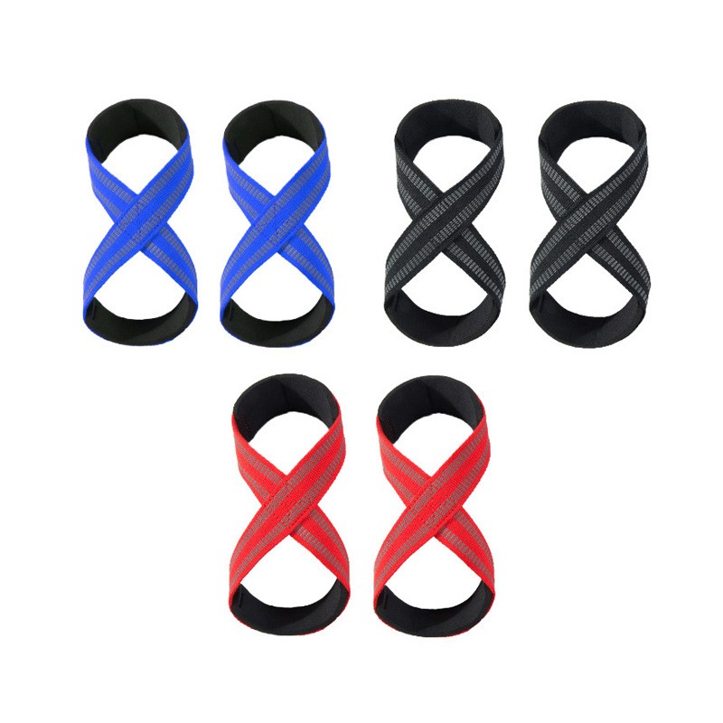 Weight Lifting Straps Supplier - Powerlifting Figure 8 Gym