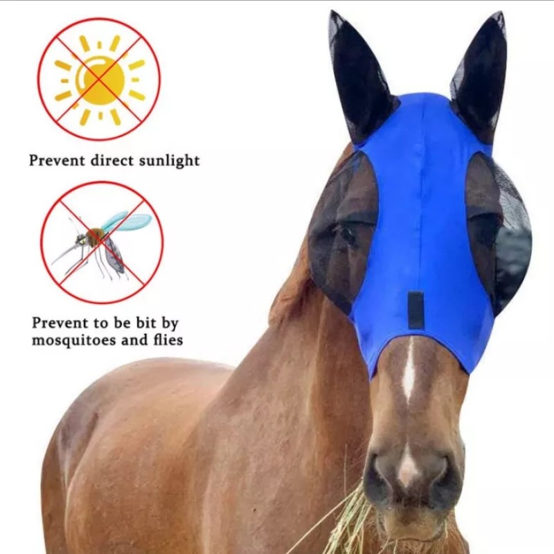 Horse Mask Factory - Multicolor Anti-Fly Breathable