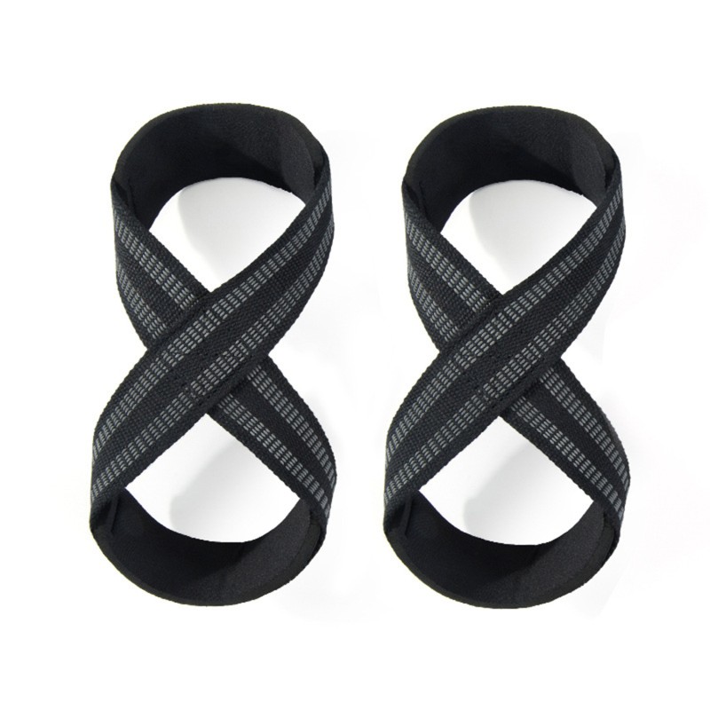 Weight Lifting Straps Supplier - Powerlifting Figure 8 Gym