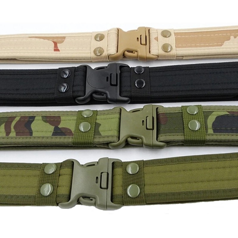 Tactical Belt Factory - New Outdoor Men Canvas Quick