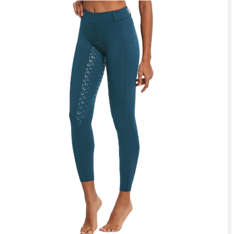 Riding Tights Factory - Black Full Seat Silicone