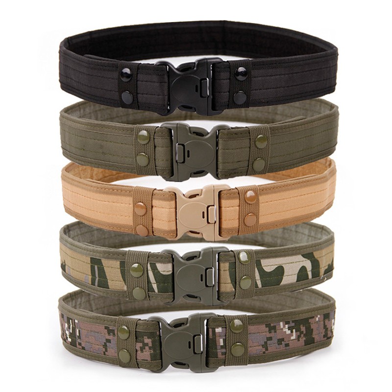 Tactical Belt Factory - New Outdoor Men Canvas Quick