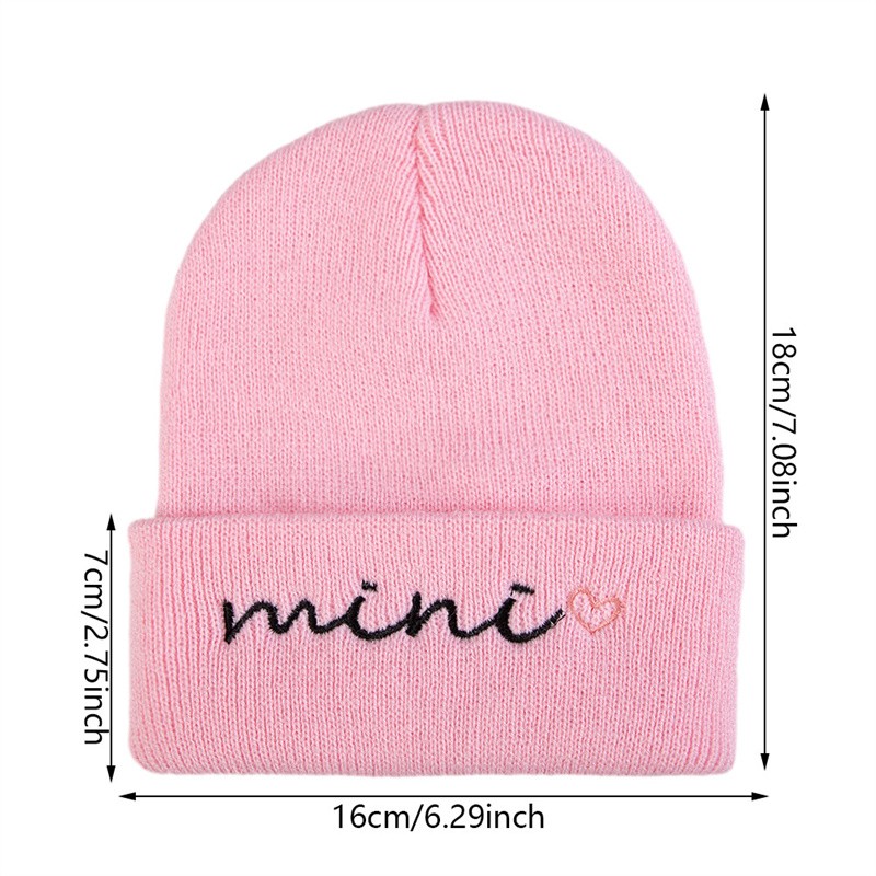Baby Beanie Supplier - Embroidered Knitted Winter Cap
