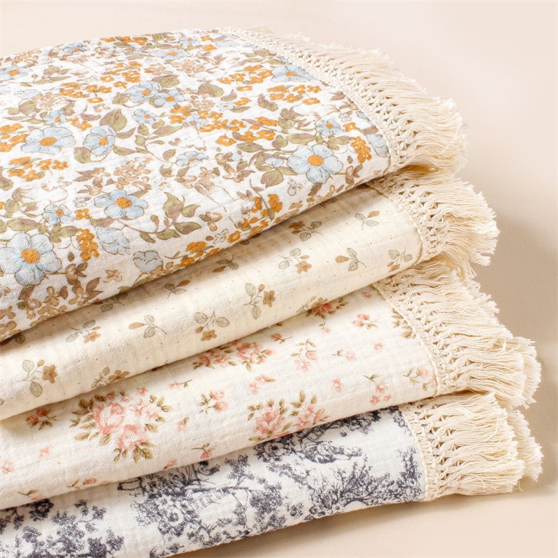 Swaddle Blanket Manufacturer - Soft Cotton Muslin Breathable