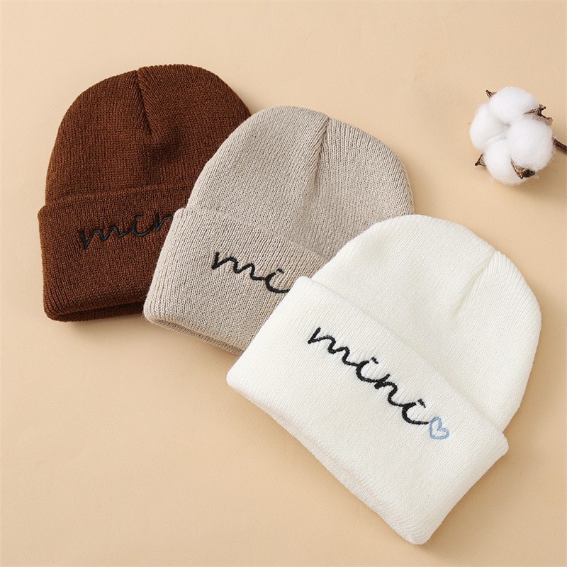 Baby Beanie Supplier - Embroidered Knitted Winter Cap