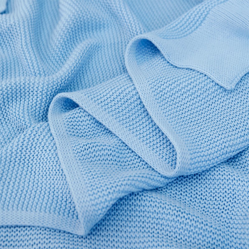 Baby Blanket Supplier - Knitted Soft Swaddling Receiving