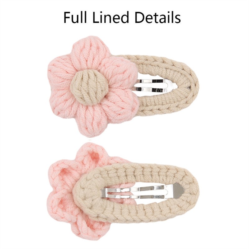 Hair Clip Manufacturer - Handmade Crochet Daisy Petal