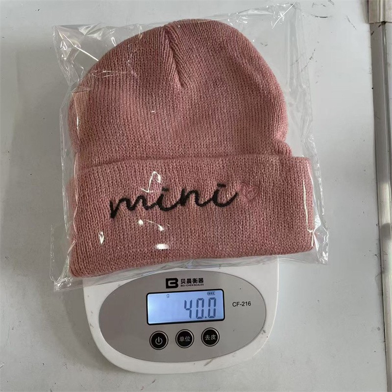 Baby Beanie Supplier - Embroidered Knitted Winter Cap
