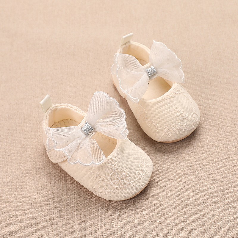 Baby Shoes Supplier - Cute White Lace Christening