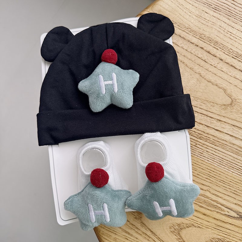 Baby Gift Set Factory - Cute Animal Ear Hat Socks