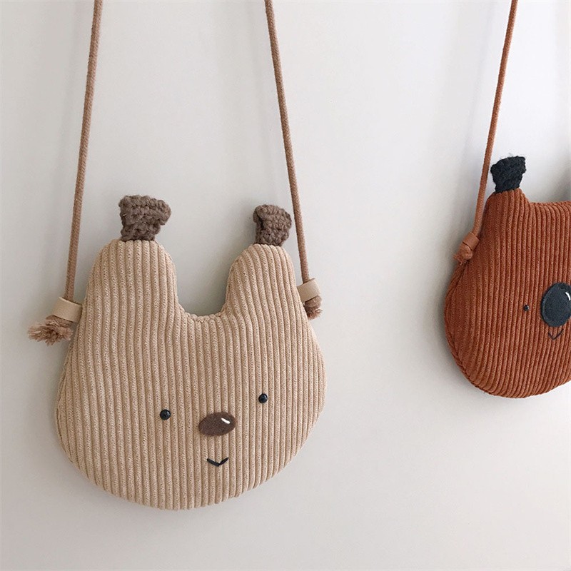 Kids Bag Supplier - Korean Rabbit Bear Cotton