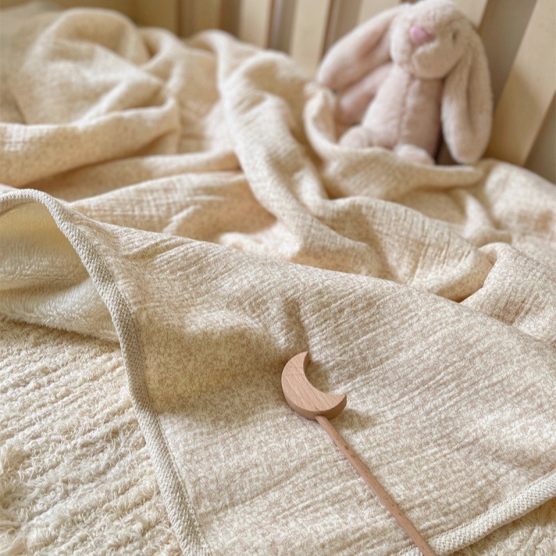 Baby Blanket Factory - Vintage Floral Sherpa Warm