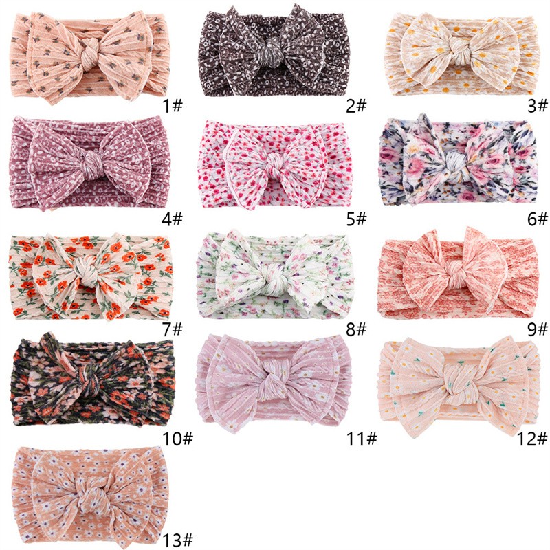 Baby Headband Supplier - Cute Printed Adjustable Stretch