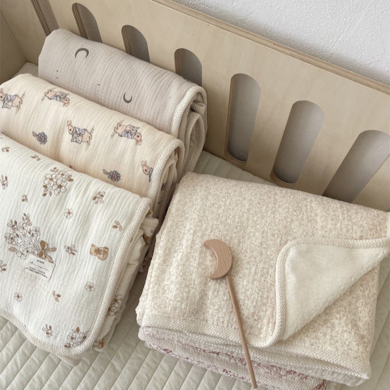 Baby Blanket Factory - Vintage Floral Sherpa Warm